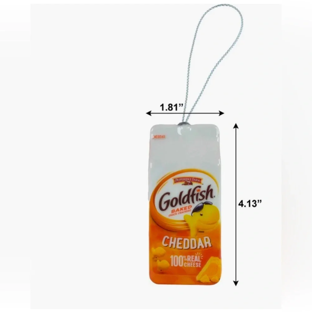 Goldfish Cheddar Baked Crackers Ornament NWT! - Picture 4 of 8